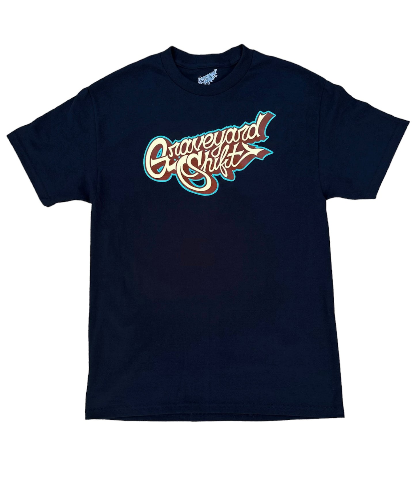 graveyard shift, Graveyard Shift tee, skateboarder apparel, graffiti artist clothing, hand screen-printed shirt, urban streetwear, premium cotton t-shirt, durable skateboarding shirt, stylish graffiti tee, San Francisco Bay Area screen printing, everyday skateboarding clothing