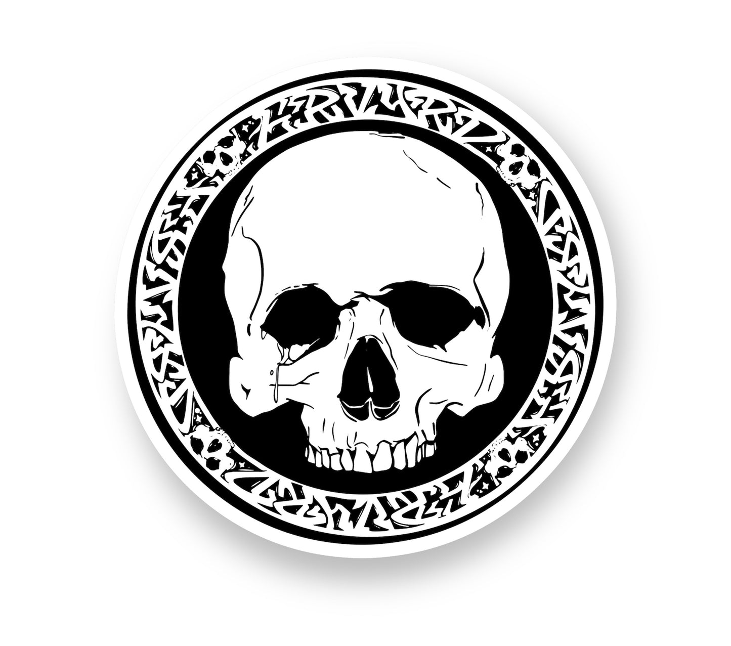 SKULL CREST STICKERS