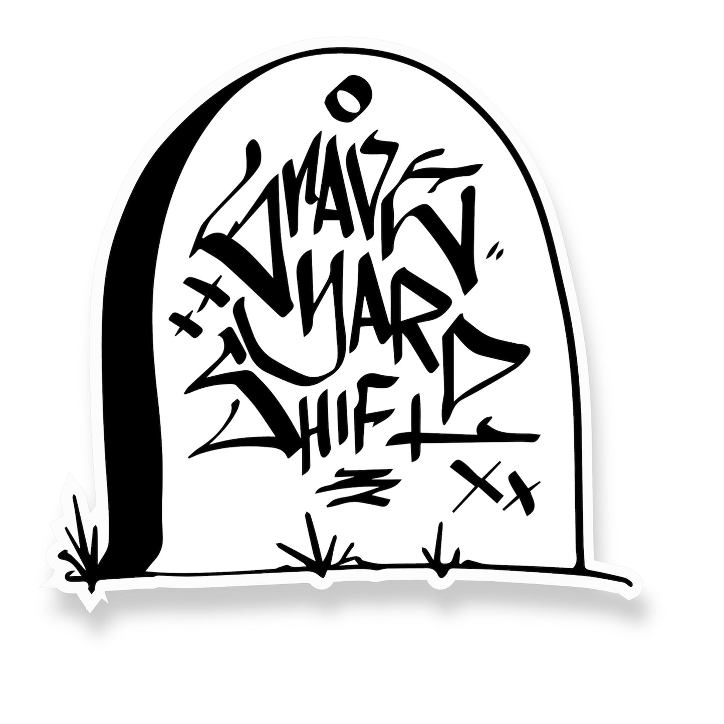 Emor Graveyard Shift Sticker pack