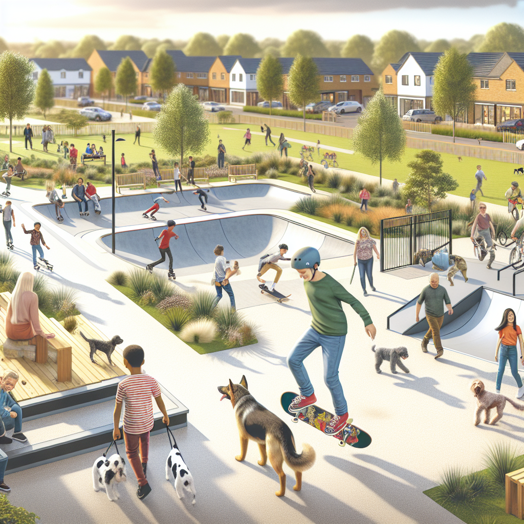 Transforming City Park: Skate Park and Dog Walking Area Plans by Graveyard Shift